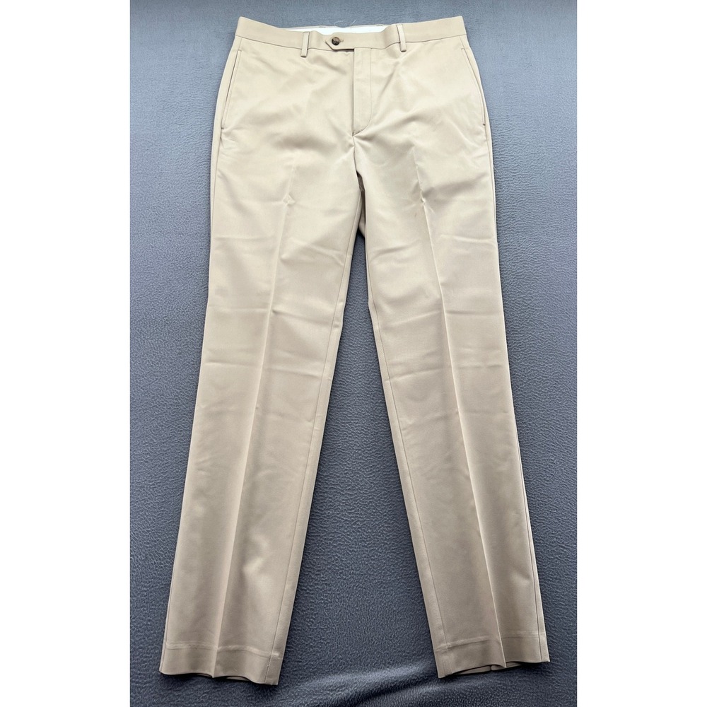 Lauren Ralph Lauren Dress Pants Men's 34x34 Khaki Tan Ultraflex Classic Fit NWT